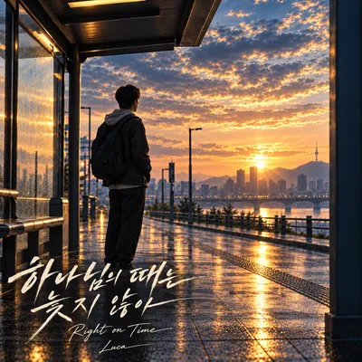 하나님의 때는 늦지 않아 (Right on Time) 앨범 커버